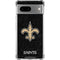 NFL New Orleans Saints Distressed Google Pixel 7a Clear Case